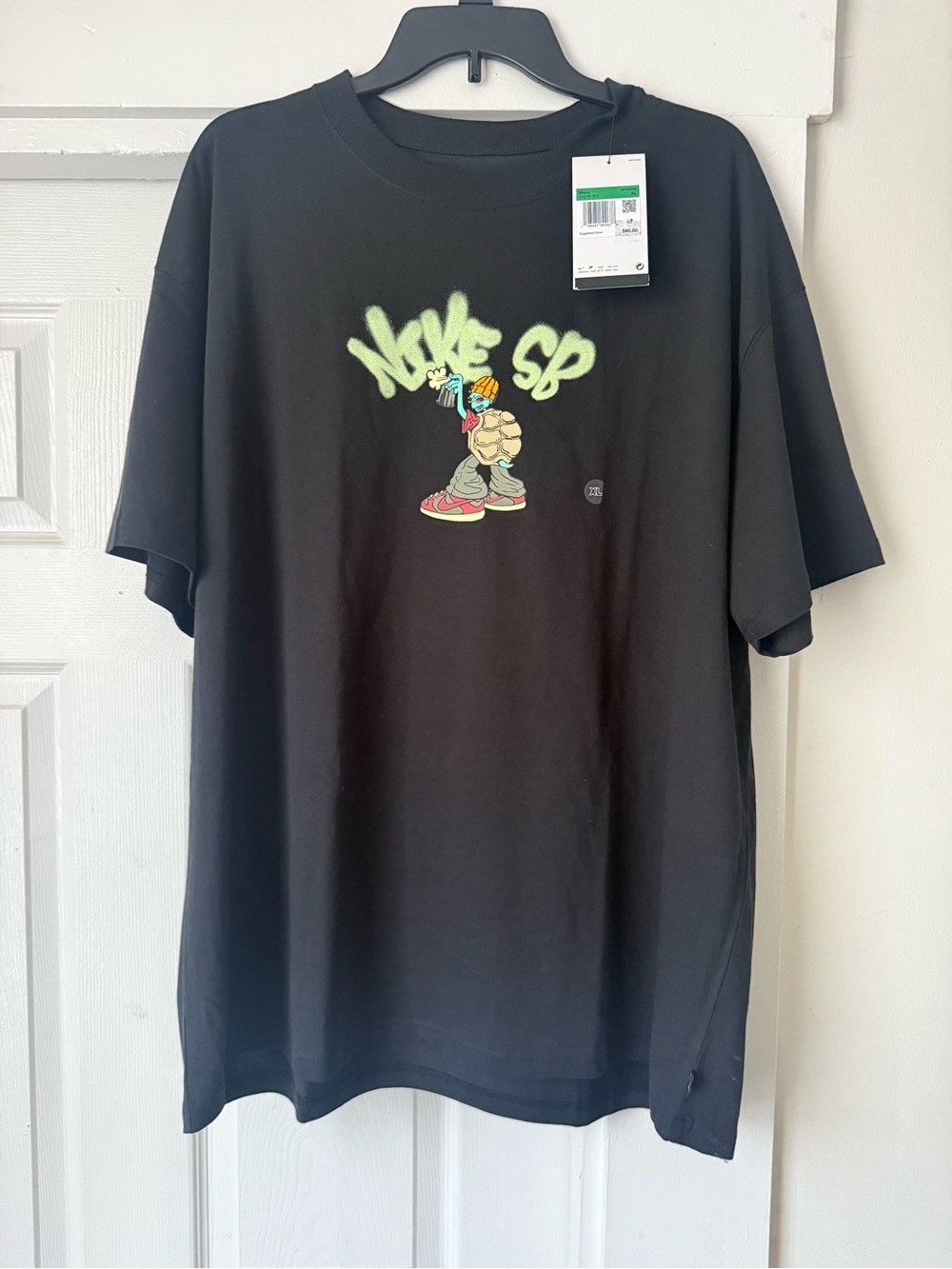 Nike SB Skateboarding Men’s Graphic T-Shirt Black Size XL NWT HV2191-010